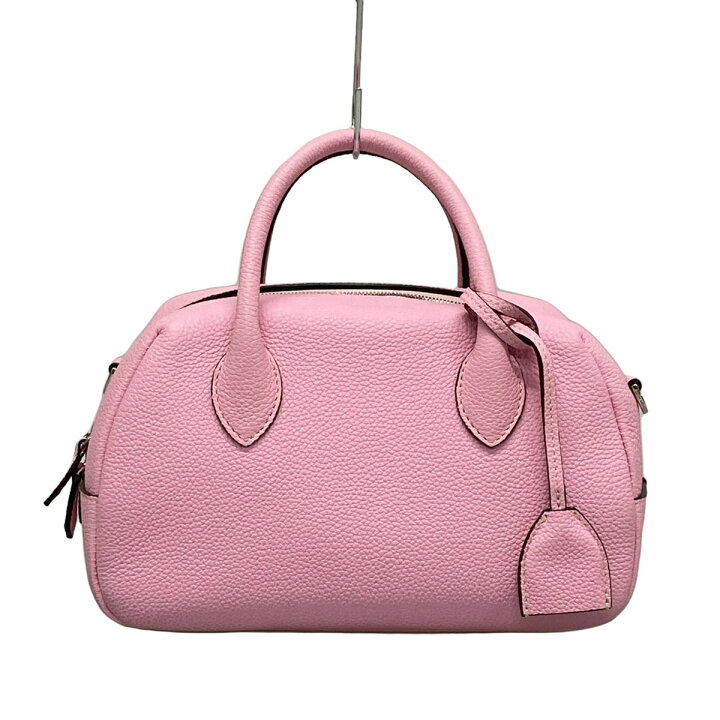 楽天市場】【中古】BONAVENTURA(ボナベンチュラ) ハンドバッグ ピンク 