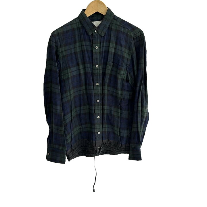 楽天市場】【中古】Sacai(サカイ) 長袖シャツブラウス チェック柄 