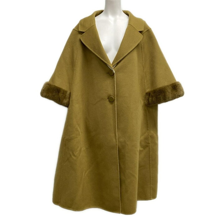 楽天市場】【新着】【中古】FENDI(フェンディ) コート 七分袖/ミンク  