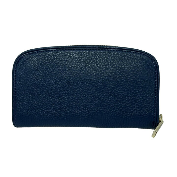 トリーバーチ TORY BURCH ラウンド長財布 ネイビー 新品 TORY BURCH 
