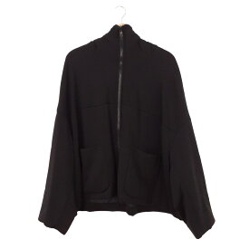 【中古】Y-3(ワイスリー) ブルゾン 長袖/リバーシブル/ジップアップ/中綿/秋/adidas 黒×ダークネイビー