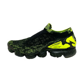 【中古】NIKE(ナイキ) エア ヴェイパーマックス FK モック 2 スニーカー インソール取外し可/ACRONYM(アクロニウム) 黒×イエローグリーン