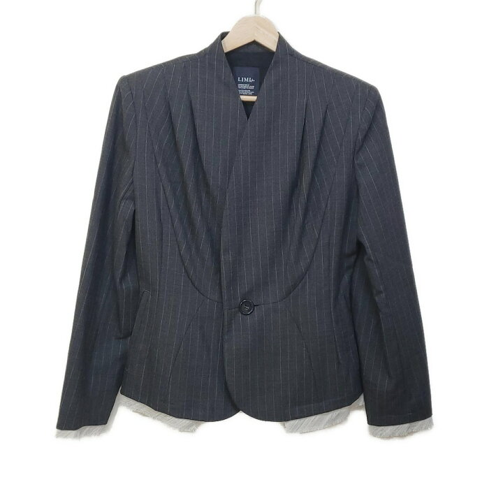 楽天市場】【中古】LIMI feu(リミフゥ) ジャケット 長袖/ストライプ/春 