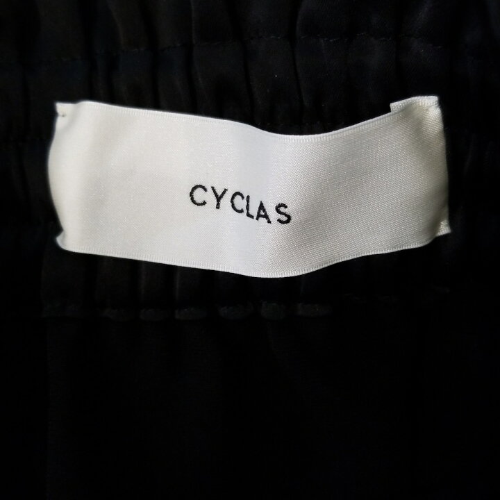 楽天市場】【中古】CYCLAS(シクラス) ロングスカート ウエストゴム 黒  