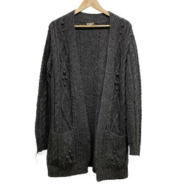 【中古】HERMES(エルメス) カーディガン ダークグレー