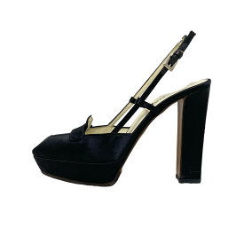 【中古】PRADA(プラダ) サンダル アウトソール張替済 黒