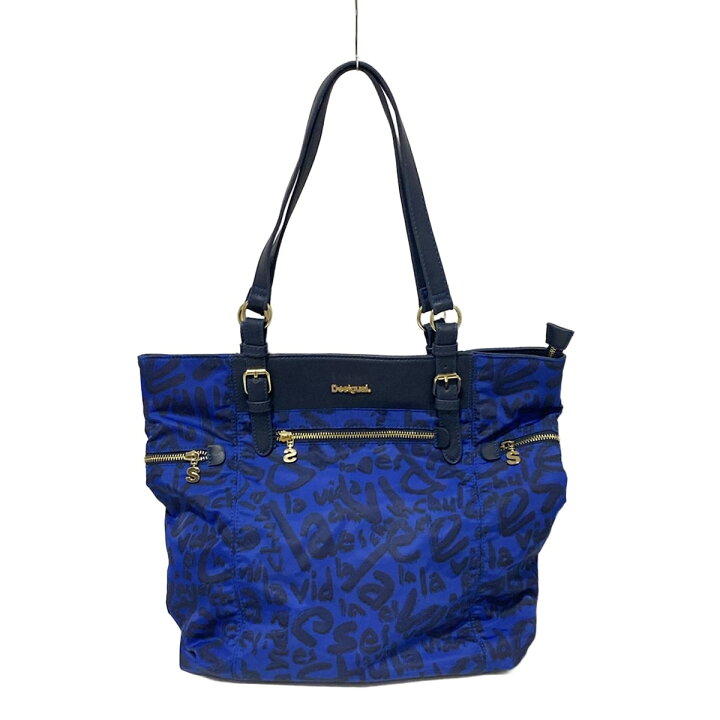 楽天市場】【中古】Desigual(デシグアル) ショルダーバッグ ブルー 