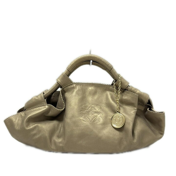 楽天市場】【中古】LOEWE(ロエベ) ナッパアイレ ハンドバッグ ゴールド 