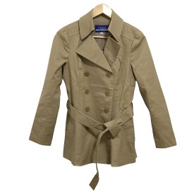 【新着】【中古】Burberry Blue Label(バーバリーブルーレーベル) トレンチコート 長袖/秋/冬 ライトブラウン