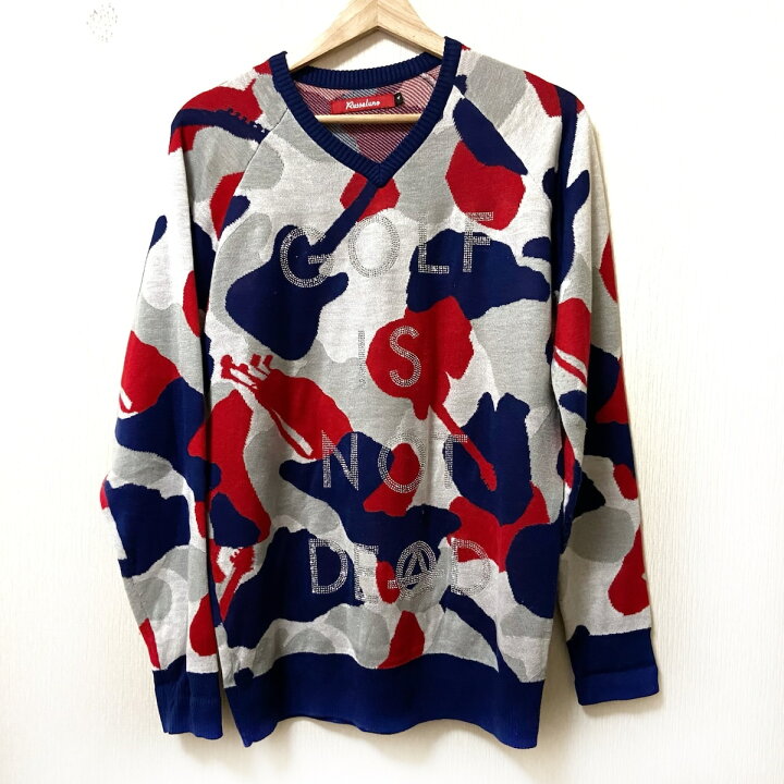 楽天市場】【中古】RUSSELUNO(ラッセルノ) 長袖セーター ライン  