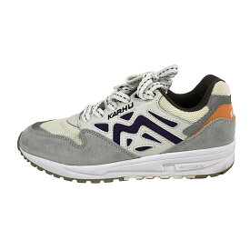 【新着】【中古】KARHU(カルフ) スニーカー インソール取外し可 白×パープル×マルチ レザー