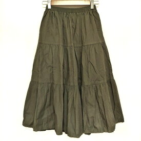 【新着】【中古】Engineered Garments(エンジニアードガーメンツ) ロングスカート ウエストゴム カーキ