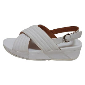 【新着】【中古】Fitflop(フィットフロップ) サンダル 白