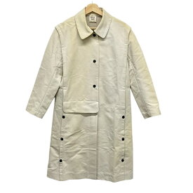 【中古】HERMES(エルメス) コート 長袖/春/秋 アイボリー