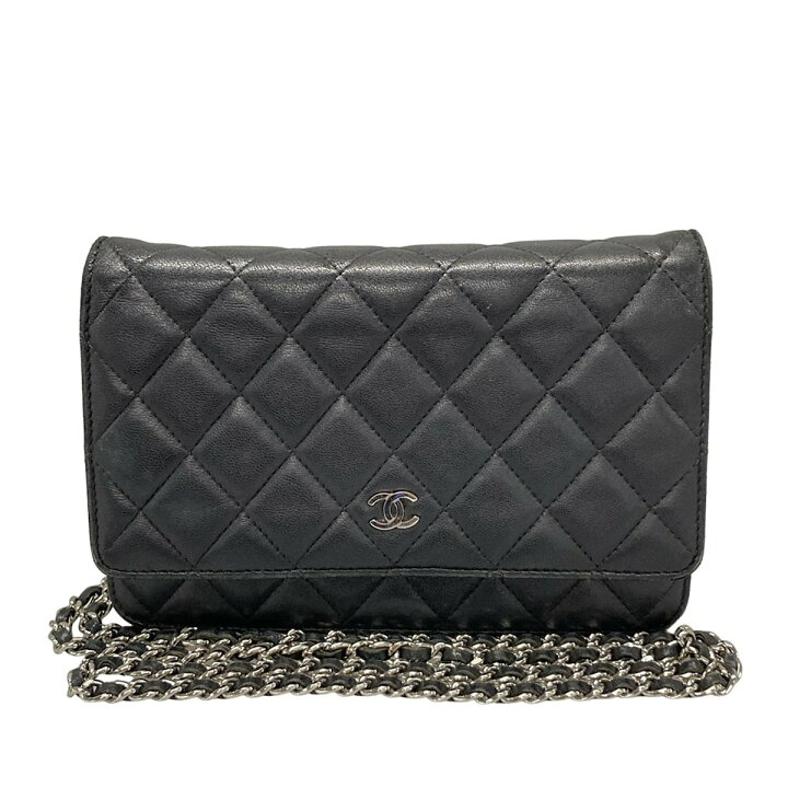楽天市場】【中古】CHANEL(シャネル) マトラッセ 財布 チェーン 