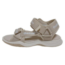 【新着】【中古】asics Onitsuka Tiger(アシックス・オニツカタイガー) サンダル ベージュ×アイボリー