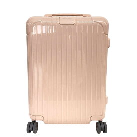 【中古】RIMOWA(リモワ) エッセンシャル キャビン キャリーバッグ TSAロックナンバー ライトピンク
