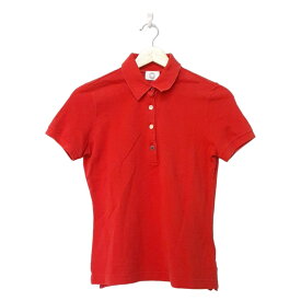 【新着】【中古】HERMES(エルメス) 半袖ポロシャツ レッド