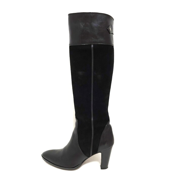 楽天市場】【中古】DIANA(ダイアナ) ロングブーツ 黒 レザー : ブラン 