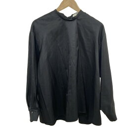 【中古】LOHEN(ローヘン) 長袖カットソー クルーネック/リボン 黒