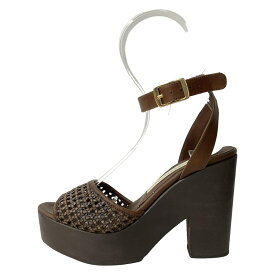 【新着】【中古】stellamccartney(ステラマッカートニー) サンダル ブラウン