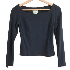 【中古】Sybilla(シビラ) 長袖カットソー クルーネック 黒