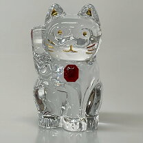楽天市場】バカラ 招き猫 ゴールドの通販