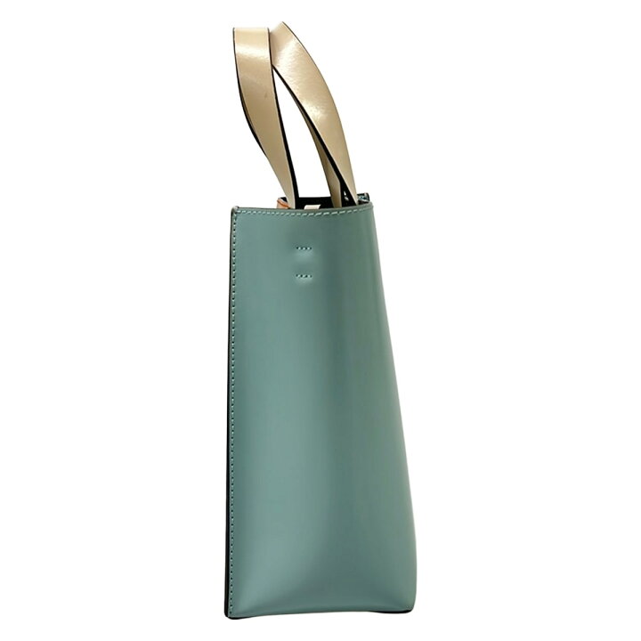 楽天市場】【中古】MARNI(マルニ) ミュゼオ トートバッグ ライトブルー 