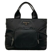 楽天市場】prada プラダ パデッド 2wayトートバッグ ブラック ナイロン 
