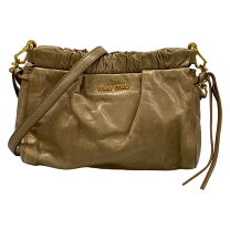 楽天市場】miumiu ギャザーバッグの通販