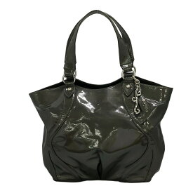 【新着】【中古】cooga(クーガ) ショルダーバッグ ダークグレー レザー