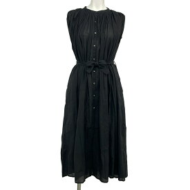 【中古】Khadi and Co(カディアンドコー) ワンピース ノースリーブ/ロング 黒