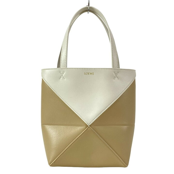 楽天市場】【中古】LOEWE(ロエベ) パズルフォルド トート ミニ トート 