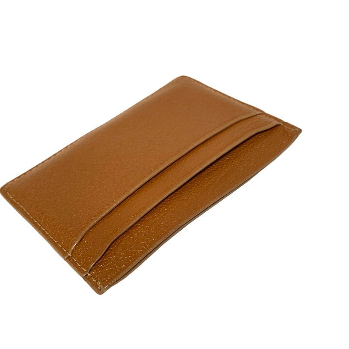 楽天市場】【中古】BVLGARI(ブルガリ) カードケース ブラウン レザー  