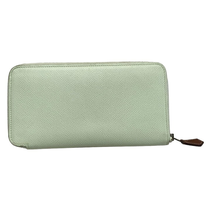 HERMES(エルメス) 長財布 アザップロングシルクイン ヴェールフィズ  