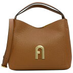 フルラ FURLA ショルダーバッグ ミニ ホーボーバッグ プリムラ WB00507 BX0041 03B00 COGNAC h キャメル ブラウン レザー カーフ 牛革