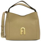 フルラ FURLA ショルダーバッグ ミニ ホーボーバッグ プリムラ WB00507 BX0041 1257S GREIGE ベージュ レザー カーフ 牛革