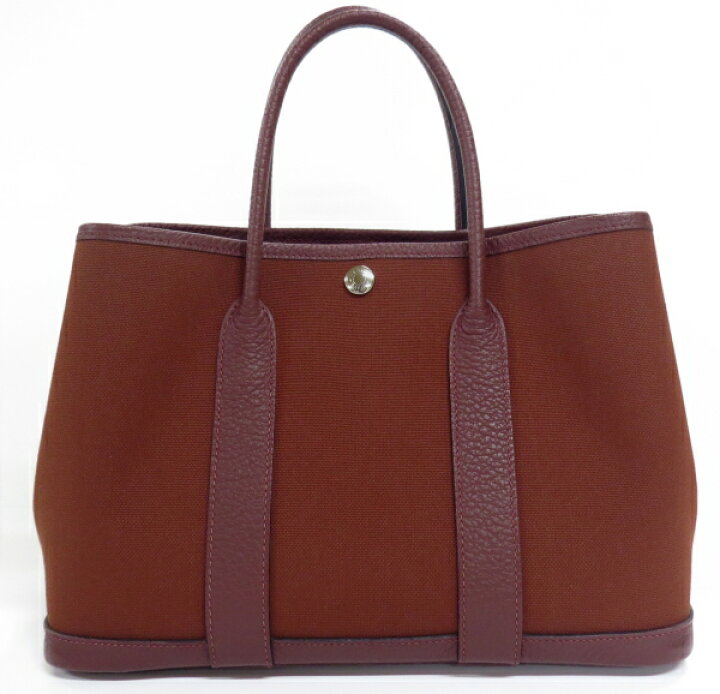 楽天市場】美品 良品 エルメス HERMES ガーデンパーティ TPM ルージュ  