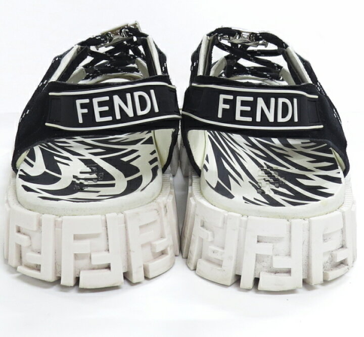 楽天市場】美品 良品 フェンディ FENDI メンズ サンダル チャンキー 