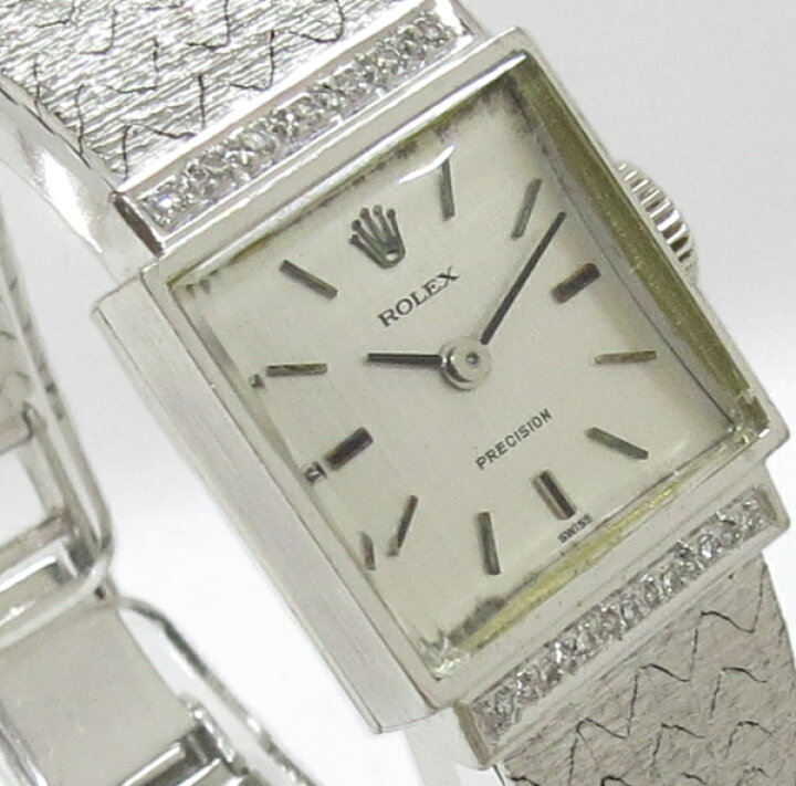 楽天市場】ロレックス プレシジョン ROLEX PRECISION レディース K18WG 