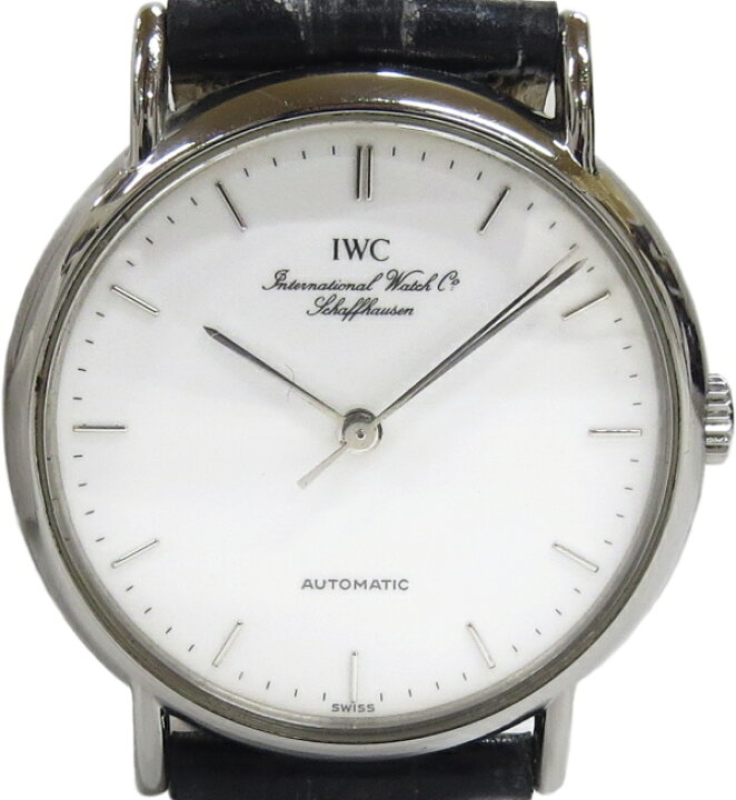 楽天市場】IWC ポートフィノ 自動巻き ノンデイト 白文字盤 