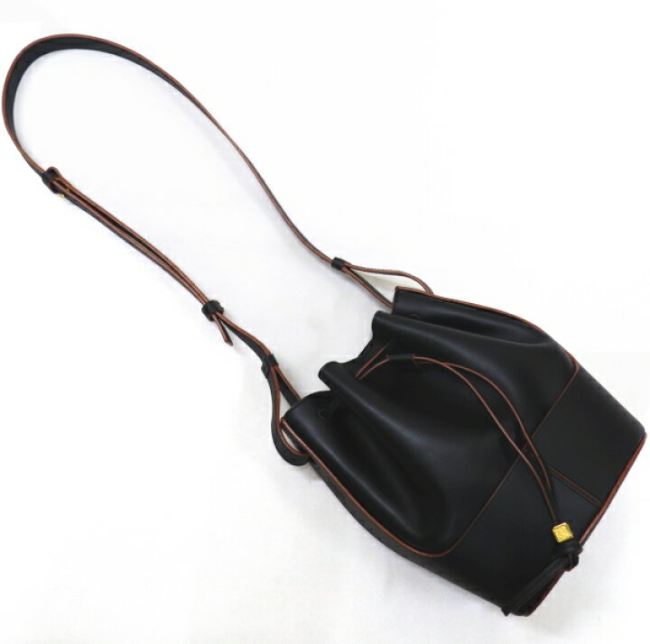 楽天市場】美品 ロエベ LOEWE バルーンバッグ スモール 326.75AC31 黒 
