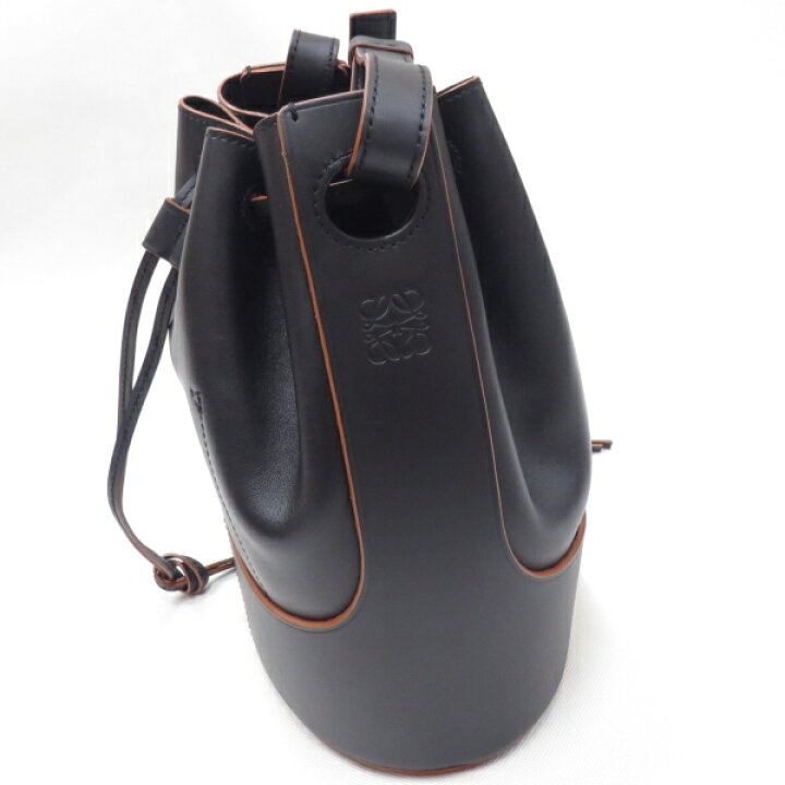 楽天市場】美品 ロエベ LOEWE バルーンバッグ スモール 326.75AC31 黒 