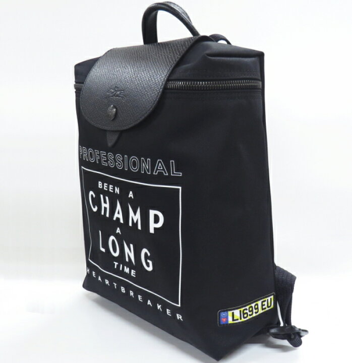 楽天市場】美品 ロンシャン×EU LONGCHAMP 限定コラボ バックパック 