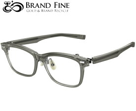 新品 未使用 フォーナインズ 999.9 眼鏡フレーム NPM-55 8812 クリスタルスモーク ケース付メガネ 跳ね上げ
