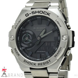 カシオ G-SHOCK 腕時計 G-STEEL ソーラー Bluetooth スマートフォンリンク SS GST-B500D-1A1JF CASIO 未使用品 【中古】
