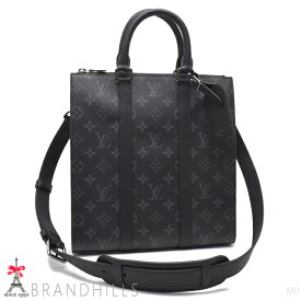 ルイヴィトン ハンドバッグ サックプラ クロス モノグラム エクリプス 2WAYショルダー M46098 LOUIS VUITTON 未使用新品 【中古】