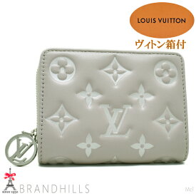 ルイヴィトン 財布 二つ折り レディース ポルトフォイユルー モノグラム ラムレザー ブルーム M14154 LOUIS VUITTON 未使用品 【中古】