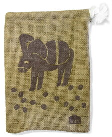 ヘンプバッグ ミニ麻袋 ロバ【ラッピング不可商品】
