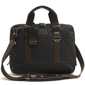 TUMI ビジネスバッグ トゥミ 22610ATH2 Earle Compact Brief アール コンパクトブリーフ Anthracite アンスラサイト A4サイズ収納可 ノートPC収納可 2WAY ショルダーバッグ 【中古】